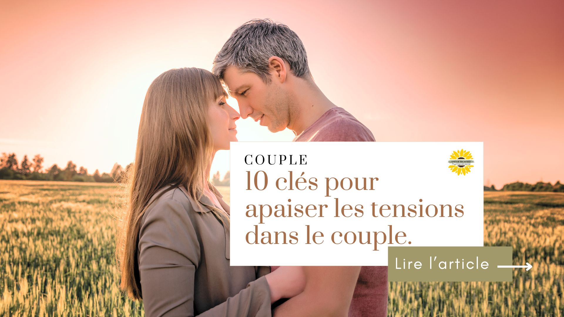 apaiser les tensions dans le couple
