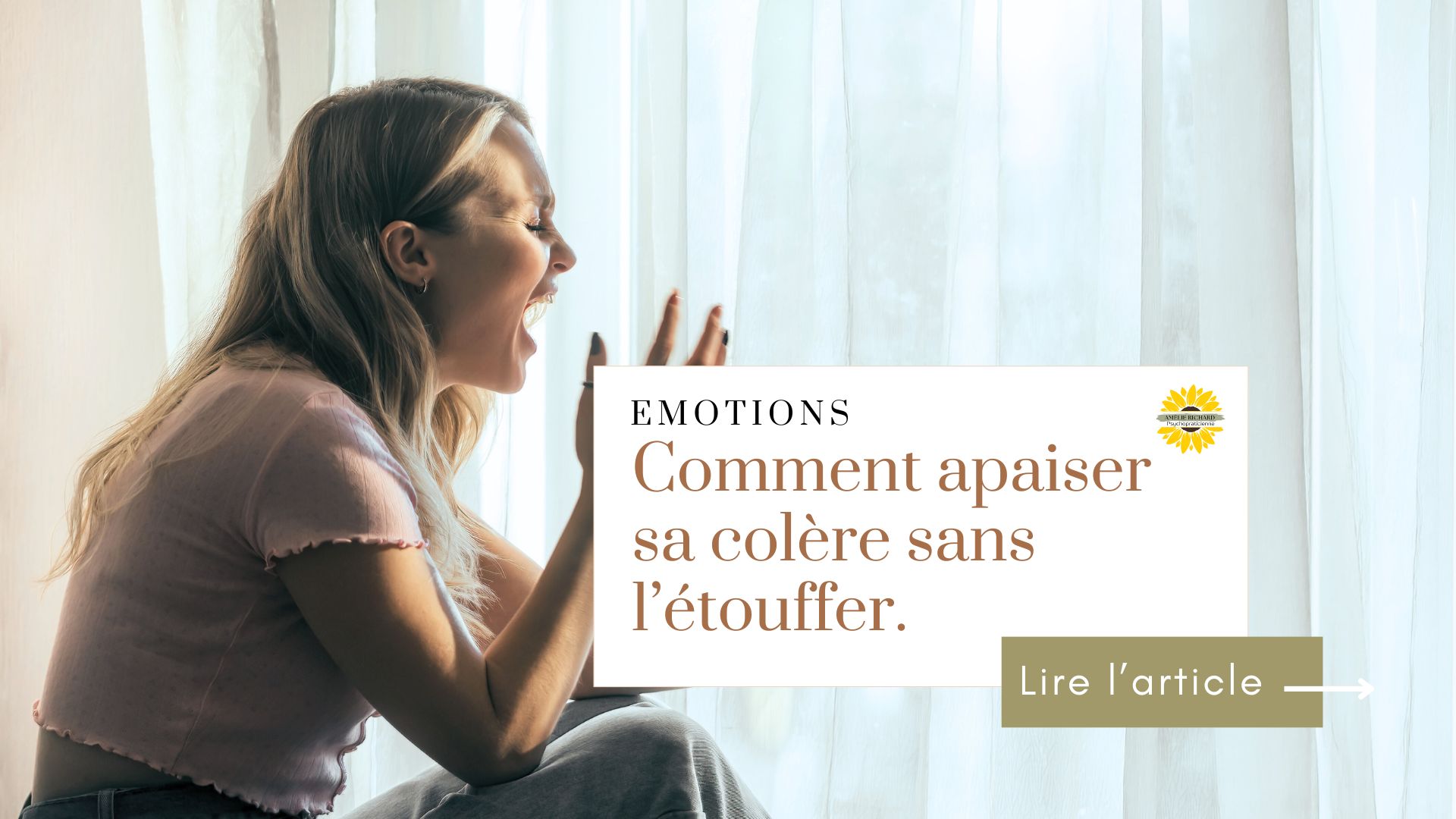 apaiser sa colère